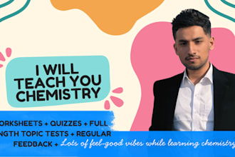 be your favourite chemistry tutor