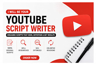 write powerful motivational or youtube video scripts using ai