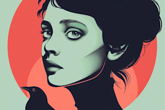 design high quality vector portraits
