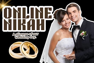 offer nikah online for islamic wedding wali and witnesses with certificate
