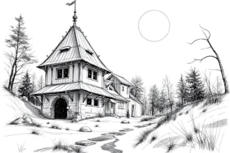 draw you cute sketch art