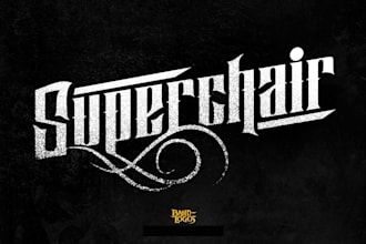 make a cursed occult style logo
