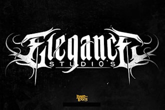 design a horror inspired metal logo