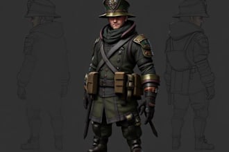 create military tactical character