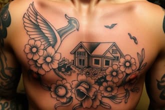 create awesome old school tattoo style design