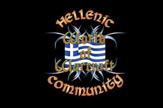 design sustainability warcraft hellenic community logo