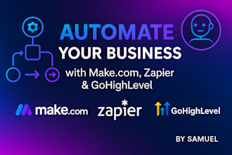 create make com automations , made com , zapier ai automation