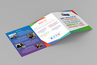 design you a flyer, poster or leaflet
