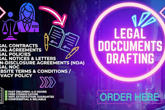 draft legal documents and agreements