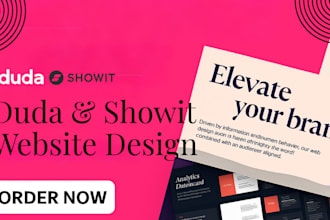 design duda website duda website redesign duda SEO showit website design