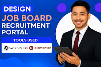 design recruitment website job portal hiring agency job board agency website