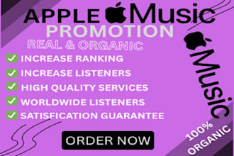 do apple music promotion to boost apple streams apple song promotion