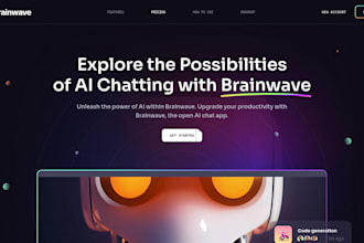 create a modern, responsive, and interactive website
