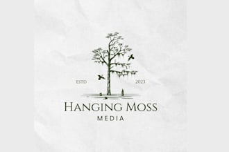 design hipster outdoor hunting media company logo