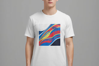 create typographic and minimalist t shirt designs