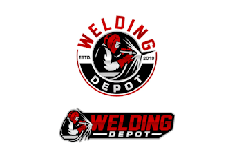 design classic attractive welding logo for e commerce site