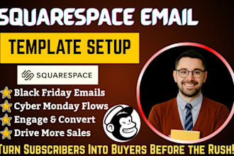 do squarespace black friday cyber monday email sales campaigns
