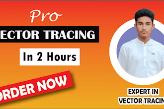 do vector tracing in 1 hours