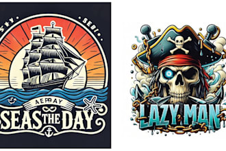 design high quality parte, ship, nautical logo with unlimited revision