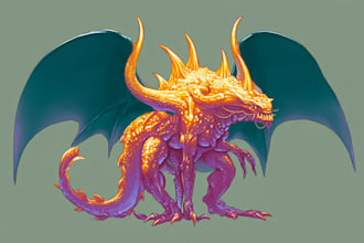 create concept art, illustration,  monster art, horror art