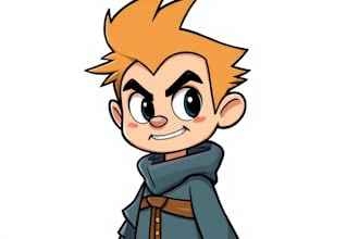 draw a character in vector