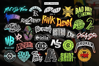 be your urban clothing brand logo design