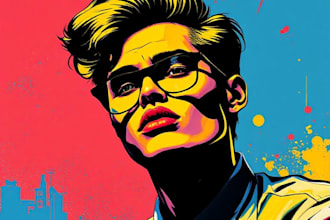 create your photo into awesome wpap pop art