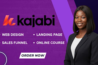setup kajabi online course, kajabi website and kajabi expert