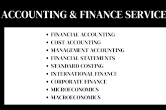 be your accounting, finance and economics tutor