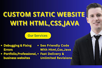 convert figma, PSD, or canva to responsive HTML CSS and javascript website