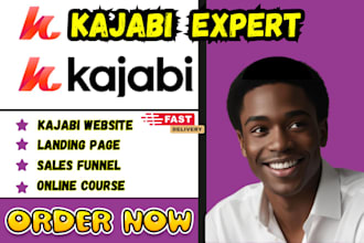 design kajabi sales page kajabi landing page kajabi online course website design