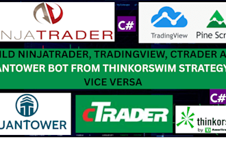 build ninjatrader, tradingview, ctrader, quantower bot from thinkorswim strategy
