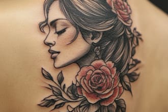 create unique custom tattoo