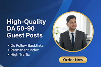 publish high da guest posts SEO backlinks high authority link building service