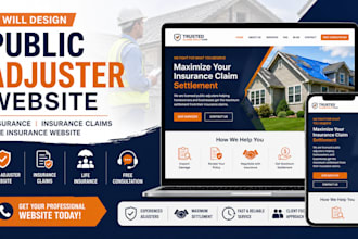 design public adjuster insurance insurance claims website life insurance website