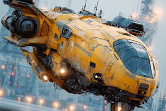 create high quality 3d concept art for vehicles, spaceships