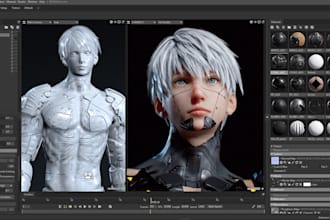 do 3d realistic character modeling 3d metahuman ue4 game character unreal engine