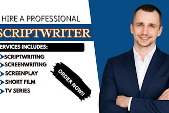 do scriptwriting screenplays feature film script  screen writer script editing