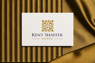 do professional logo design modern minimalist or bespoke