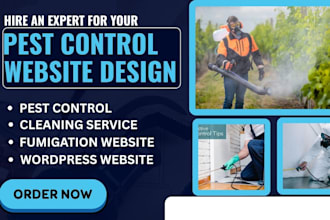 design pest control website quarterly prevention rodents treatment pricing