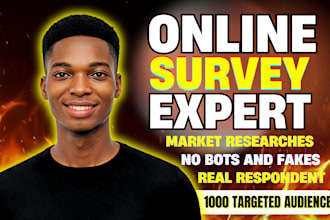 fill market research online survey, form and questionnaire and deliver feedback