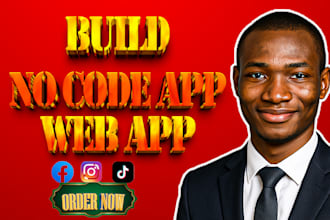 build a custom no code app or mvp using adalo, bubble, glide, or flutterflow