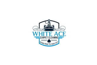 design wonderful white ace carpet cleaning logo