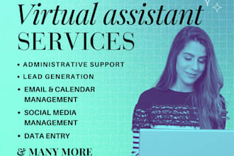 be your personal administrative executive virtual assistant