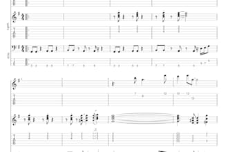 arrange pop, anime, or game music for solo guitar