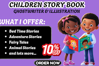 ghostwrite children story book kids story children book story writing ebook