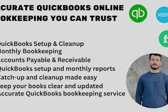 provide ongoing quickbooks online bookkeeping support