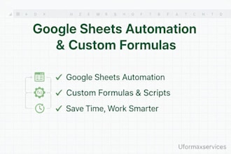 automate your google sheets using custom formulas and scripts