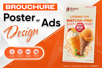 design posters and ads for your product