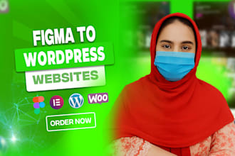 convert figma prototypes to working wordpress site seo friendly